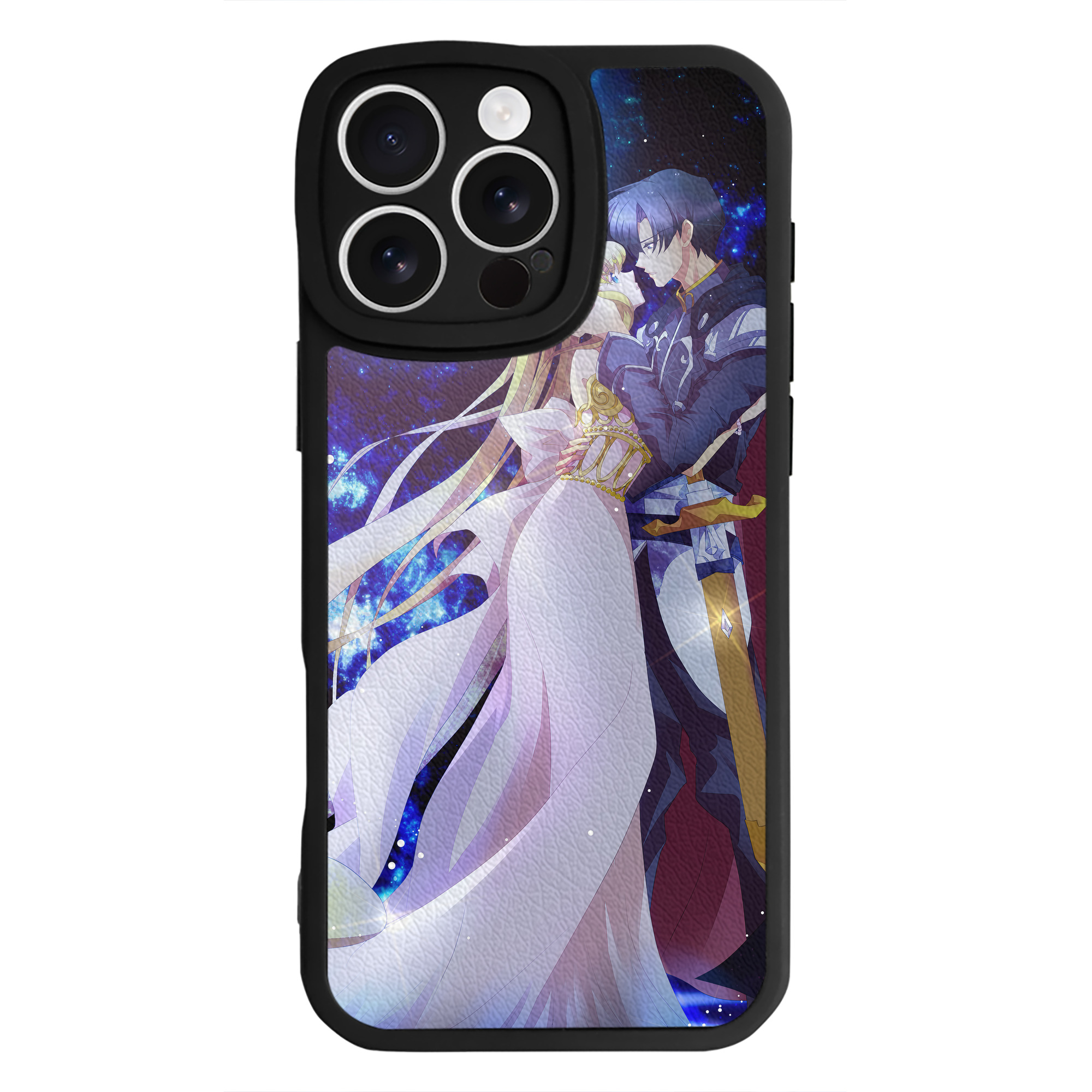 （画像用） 美少女戦士セーラームーン Sailor Moon 【iPhone 16シリーズ対応】シリコンスマホケース（レザー調） 材質：シリコン
